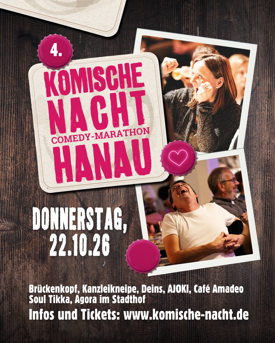 4. Komische Nacht Hanau 22.10.2026